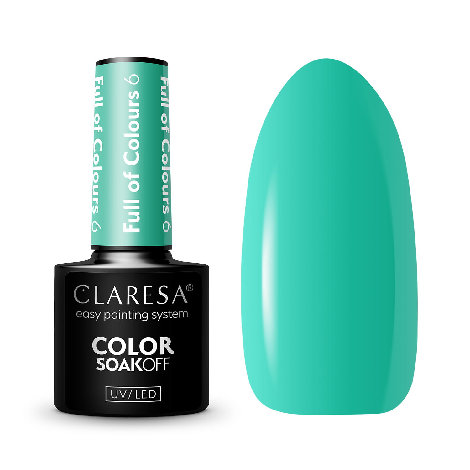 Claresa Lakier Hybrydowy Full of Colours 6