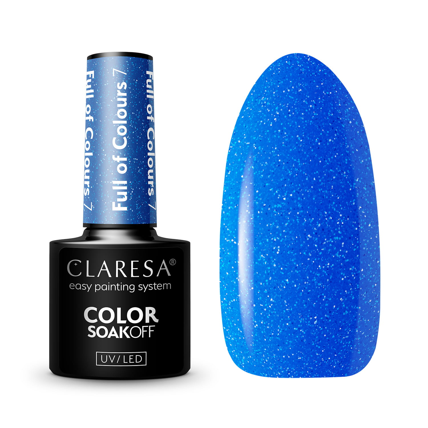 Claresa Lakier Hybrydowy Full of Colours 7