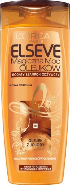 Loreal Elseve Moc Olejków Bogaty Szampon Odżywczy 400ml
