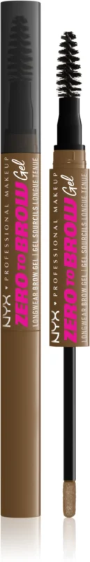 NYX Professional Makeup Zero to Brow Gel Żel do Brwi 03 Taupe