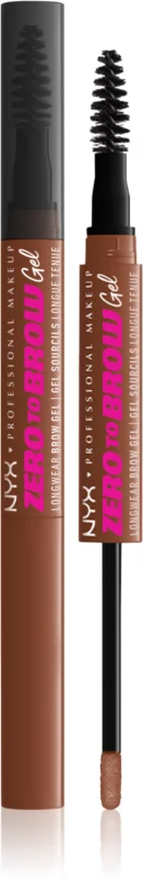 NYX Professional Makeup Zero to Brow Gel Żel do Brwi 04 Auburn