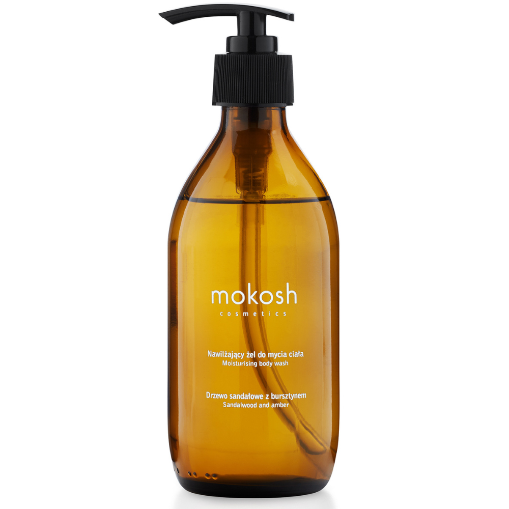 Mokosh Żel do Mycia Ciała Drzewo Sandałowe z Bursztynem 300ml