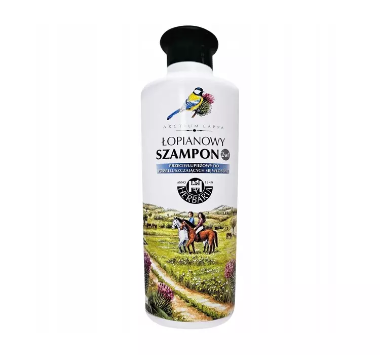 Herbaria Szampon Łopianowy 2w1 do Przetłuszczających się Włosów 250ml