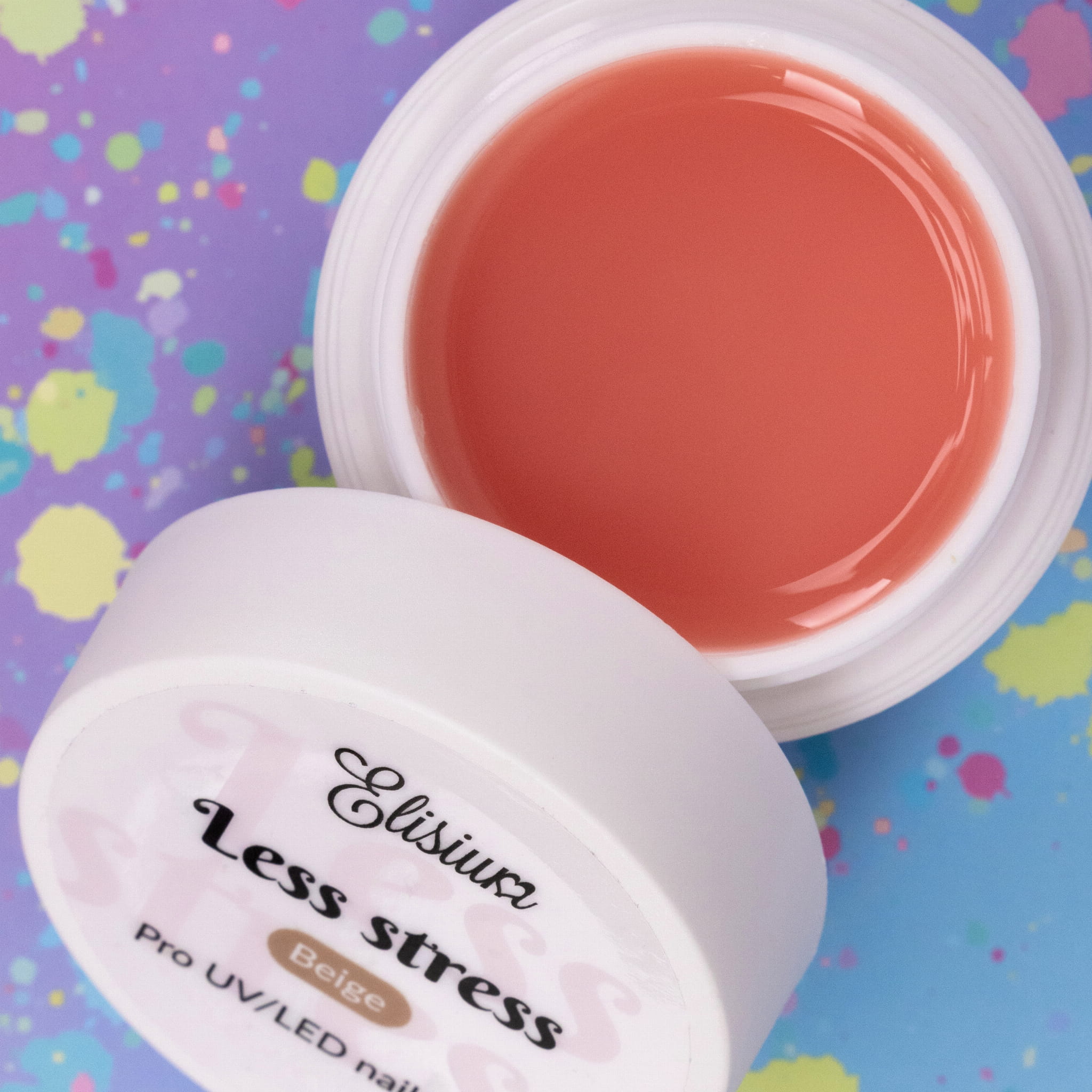 Elisium Less Stress Żel do Paznokci Beige 40ml