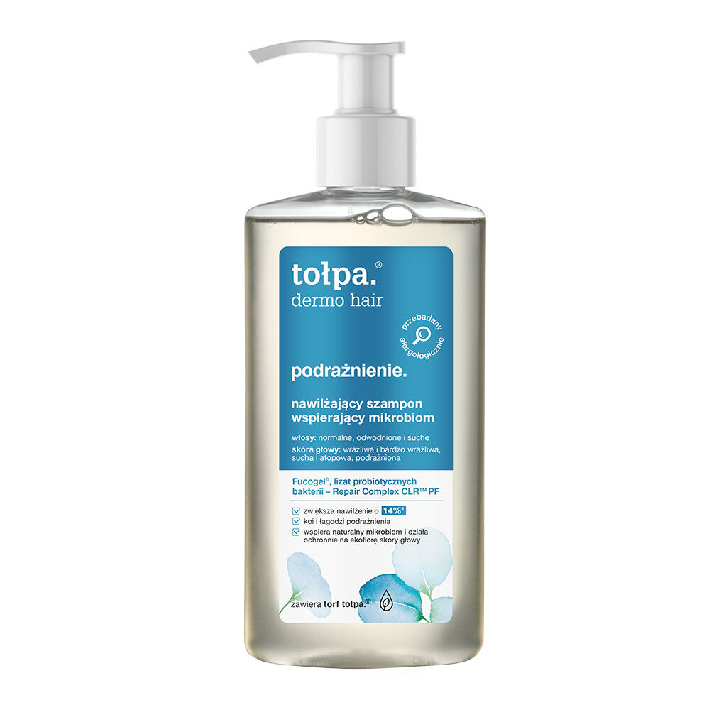 Tołpa Podrażnienie Nawilżający Szampon Wspierający Mikrobiom 250ml