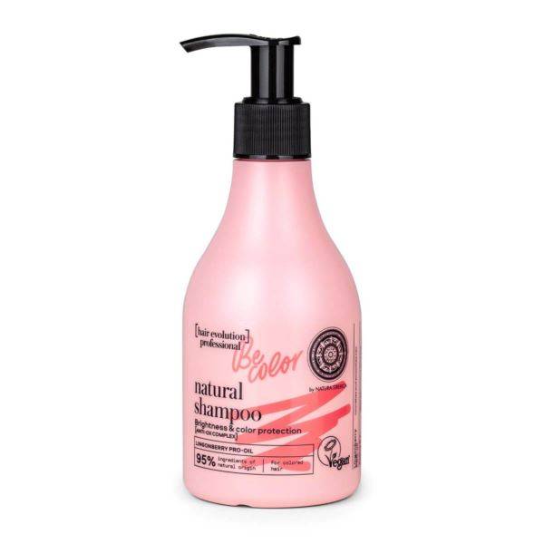 Natura Siberica Szampon do Włosów Rozświetlenie i Ochrona Koloru Be-Color 245ml