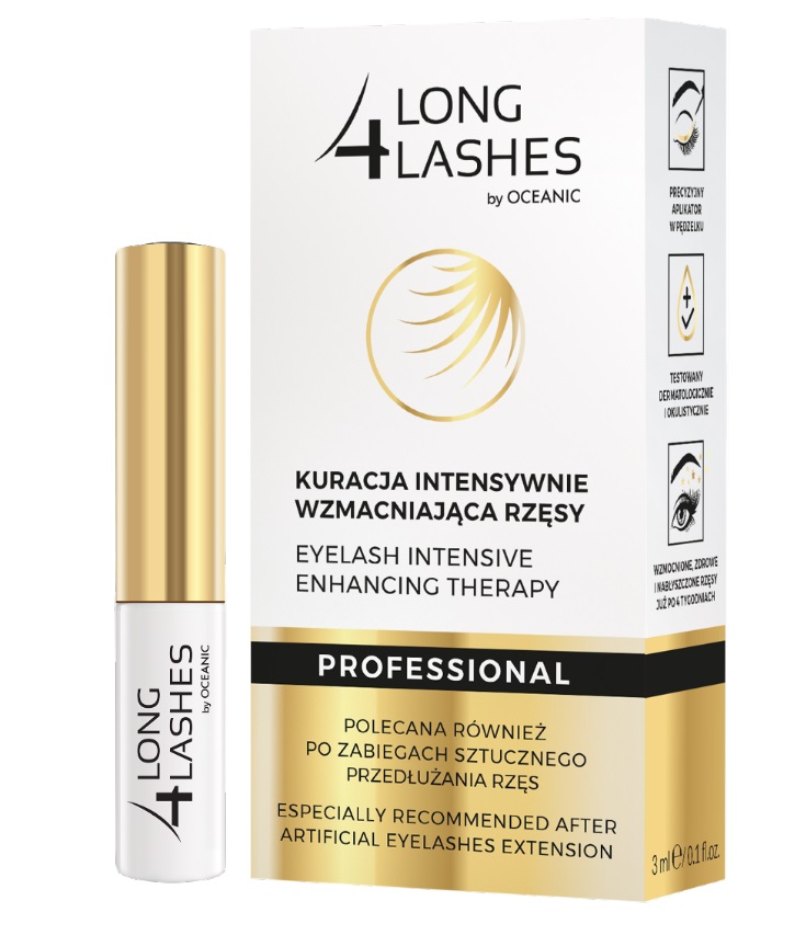 Long4Lashes kuracja intensywnie wzmacniająca rzęsy 3 ml
