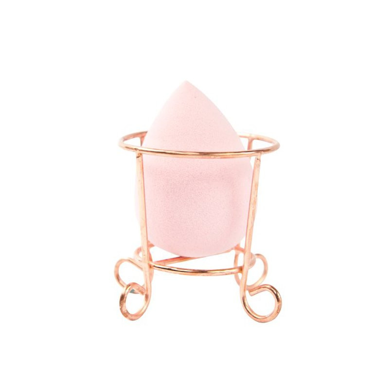 Donegal Zestaw Różowa Gąbka do Makijażu + Koszyczek