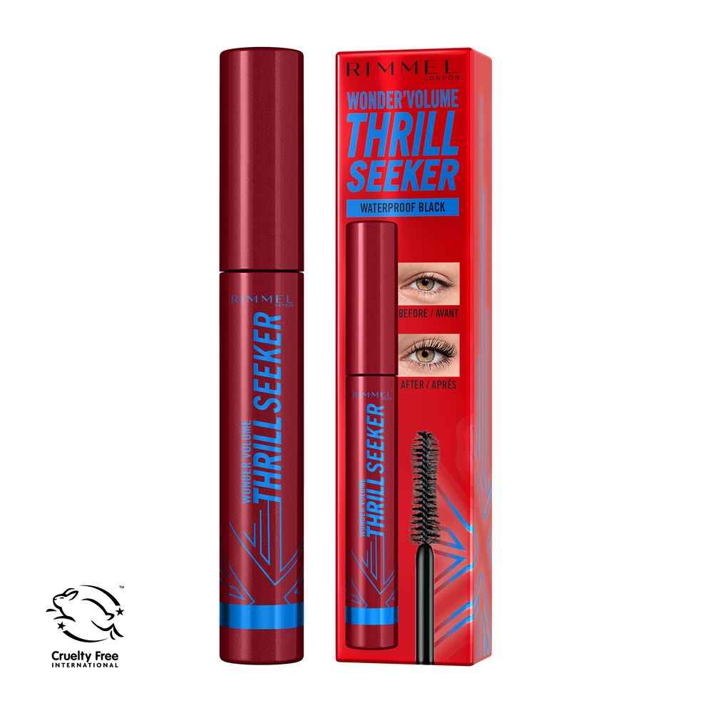 Rimmel Tusz do Rzęs Thrill Seeker Black Wodoodporny