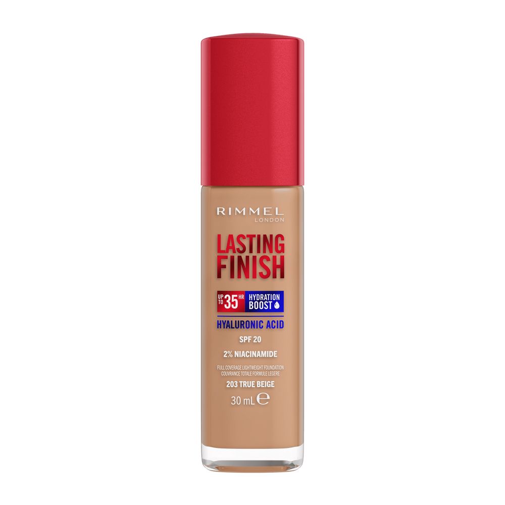 Rimmel Lasting Finish Hyaluronic SPF20 Podkład 203 True Beige