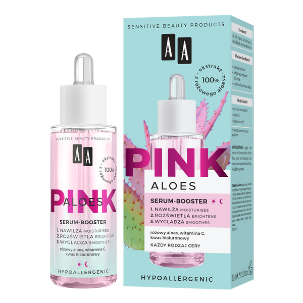 AA Aloes Pink Serum Booster 30ml