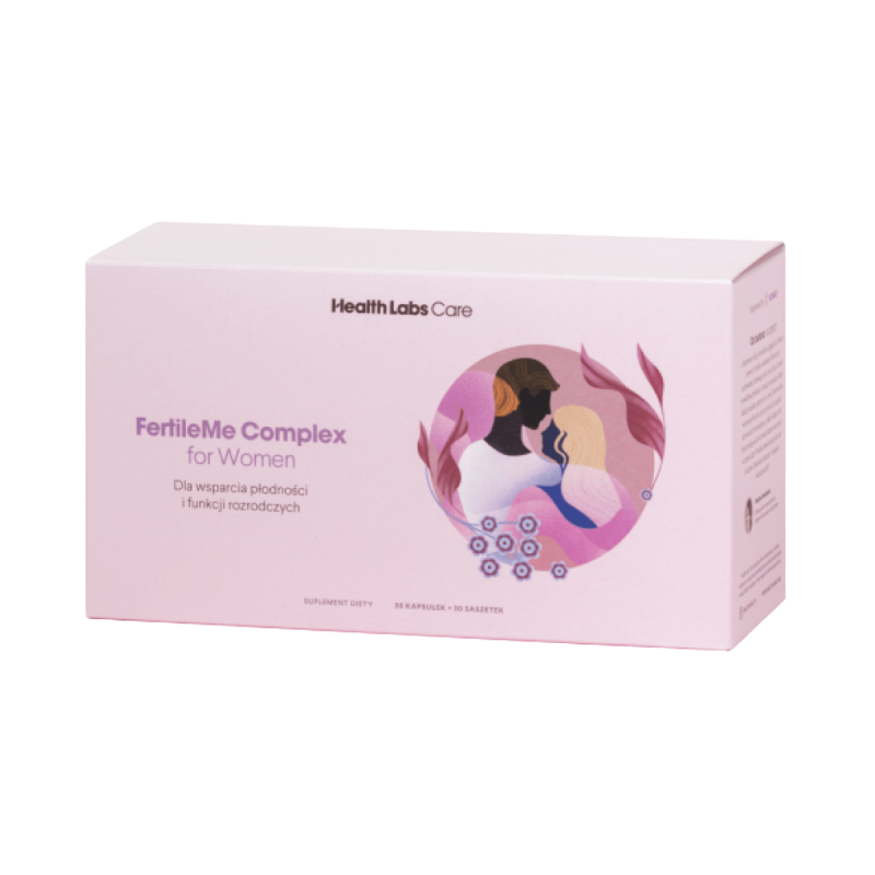 Health Labs Care FertileMe Complex dla Kobiet Wsparcie Płodności i Funkcji Rozrodczych