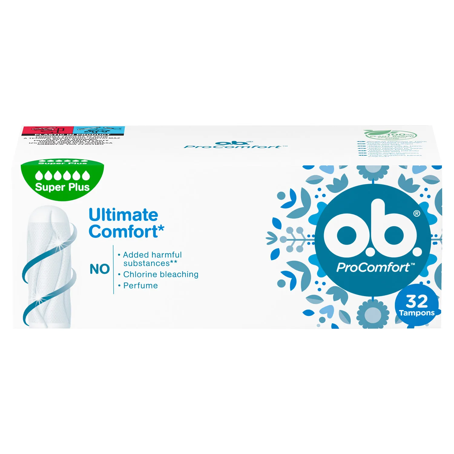 o.b. ProComfort Tampony Super Plus 32 Sztuki
