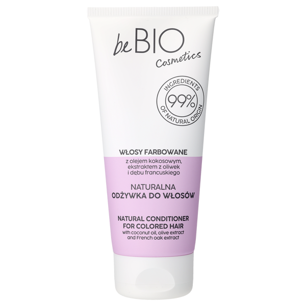 beBIO Naturalna Odżywka do Włosów Farbowanych 200ml