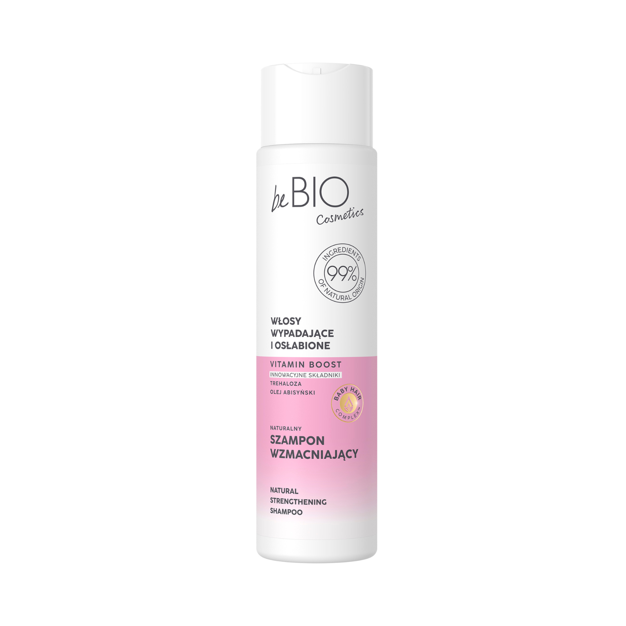 Baby Hair Complex naturalny szampon wzmacniający do włosów wypadających i osłabionych