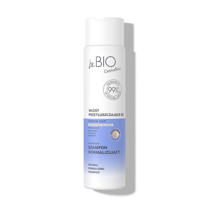 beBIO Naturalny Szampon do Włosów Przetłuszczających 300ml