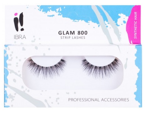 IBRA Makeup Sztuczne Rzęsy na Pasku Glam 800