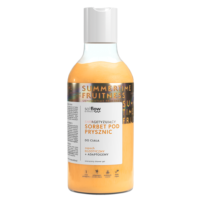 So!flow Energetyzujący Sorbet pod Prysznic o Egzotycznym zapachu 400ml