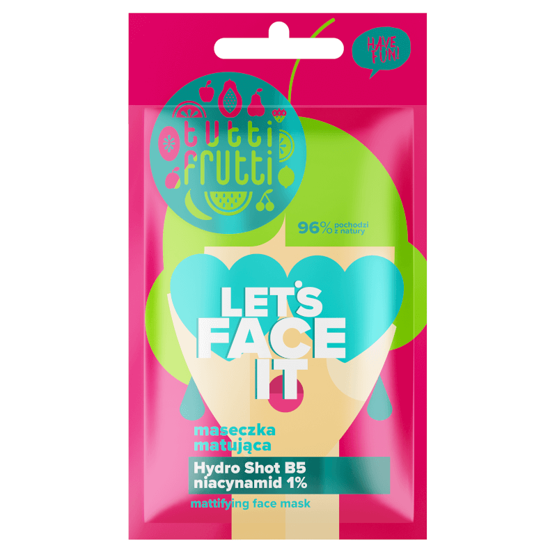 Farmona TUTTI FRUTTI Let's Face It Maseczka Matująca 7g