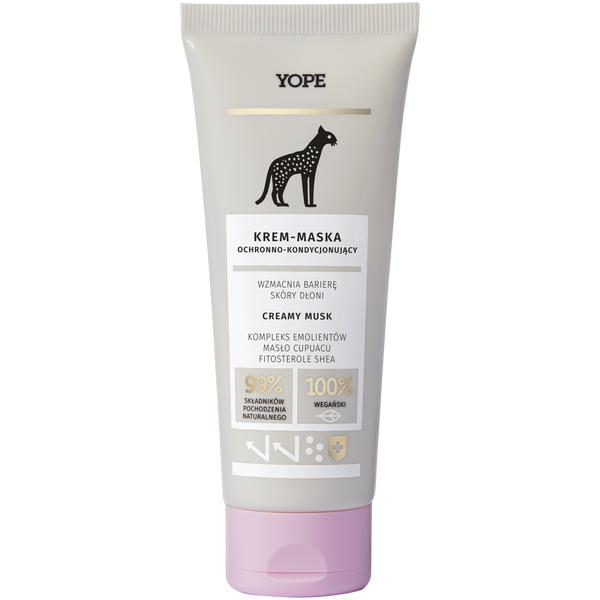 Yope Krem-Maska Ochronno-Kondycjonujący Krem do Rąk Creamy Musk 50ml