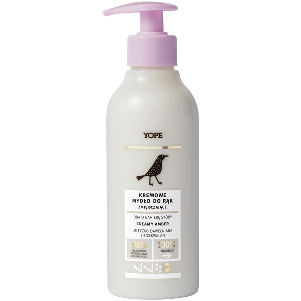 Yope Kremowe Zmiękczające Mydło do Rąk Creamy Amber 300ml