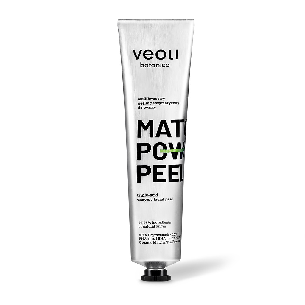 Veoli Botanica Matcha Power Peel Peeling Enzymatyczny 75ml