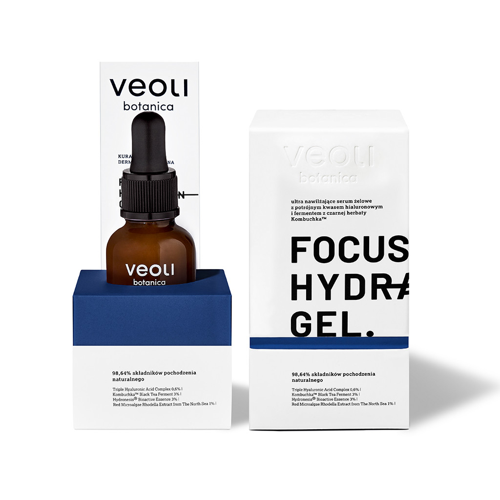 Veoli Botanica Focus Hydration Gel Serum Żelowe do Twarzy 30ml