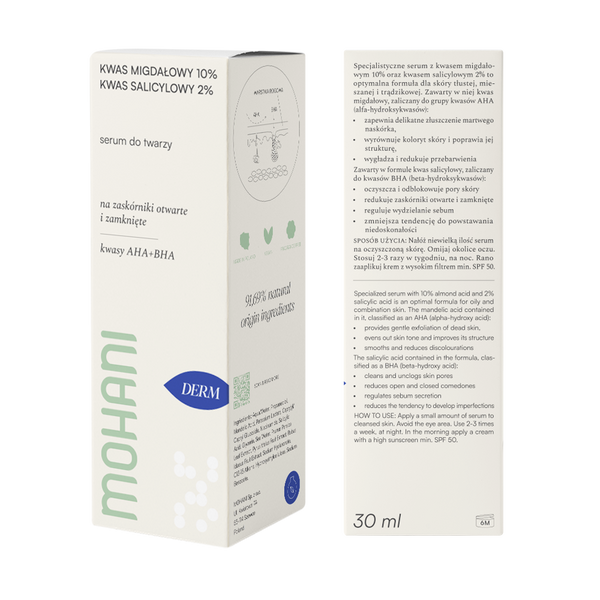Mohani Serum z Kwasem Migdałowym 10% 30ml