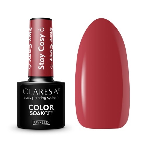Claresa Lakier Hybrydowy Stay Cosy 6