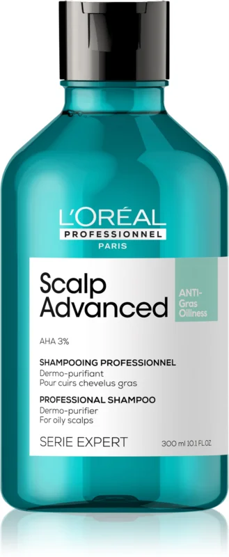 Loreal Professionnel Scalp Advanced ANTI-Grass Oiliness Oczyszczający Szampon do Włosów