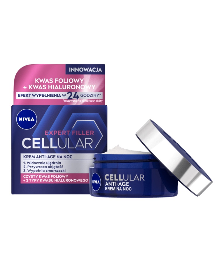 NIVEA Cellular Expert Filler Krem Anti-Age na Noc 50ml