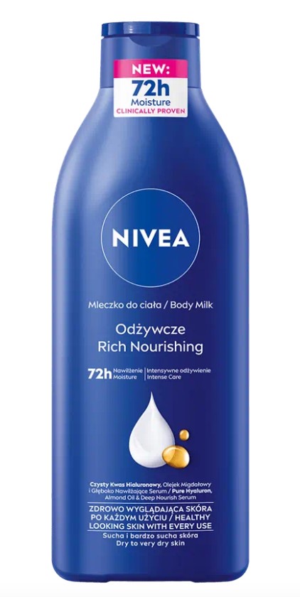 NIVEA Odżywcze Mleczko do Ciała 400ml