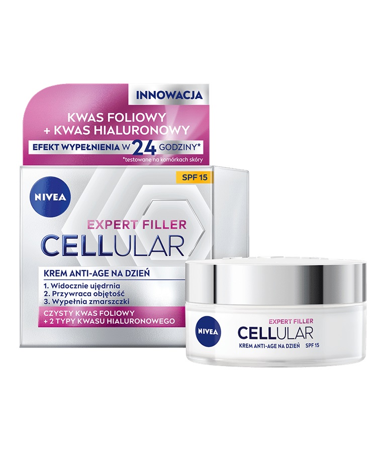 NIVEA Cellular Expert Filler Krem Anti-Age na Dzień SPF15 50ml