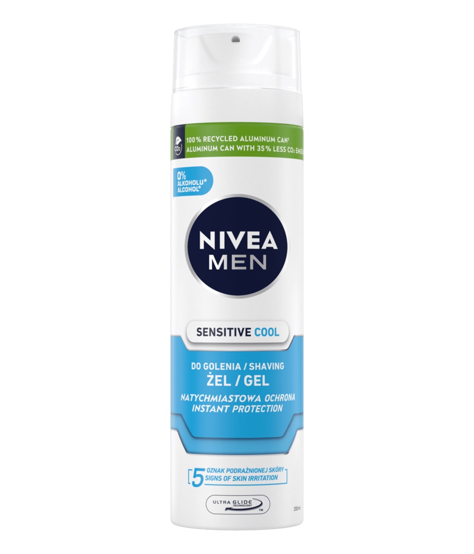 NIVEA MEN Sensitive Chłodzący Żel do Golenia 200ml