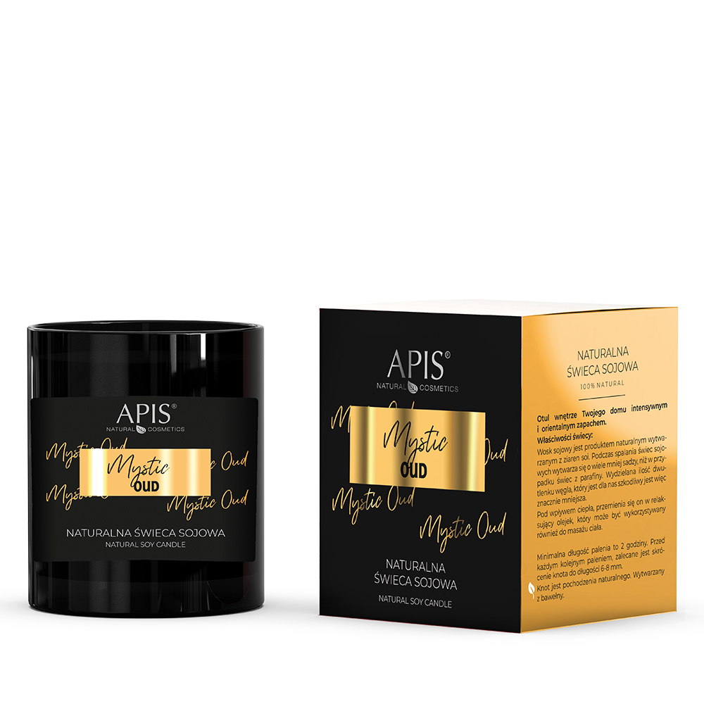 Naturalna Świeca Sojowa Mystic Oud