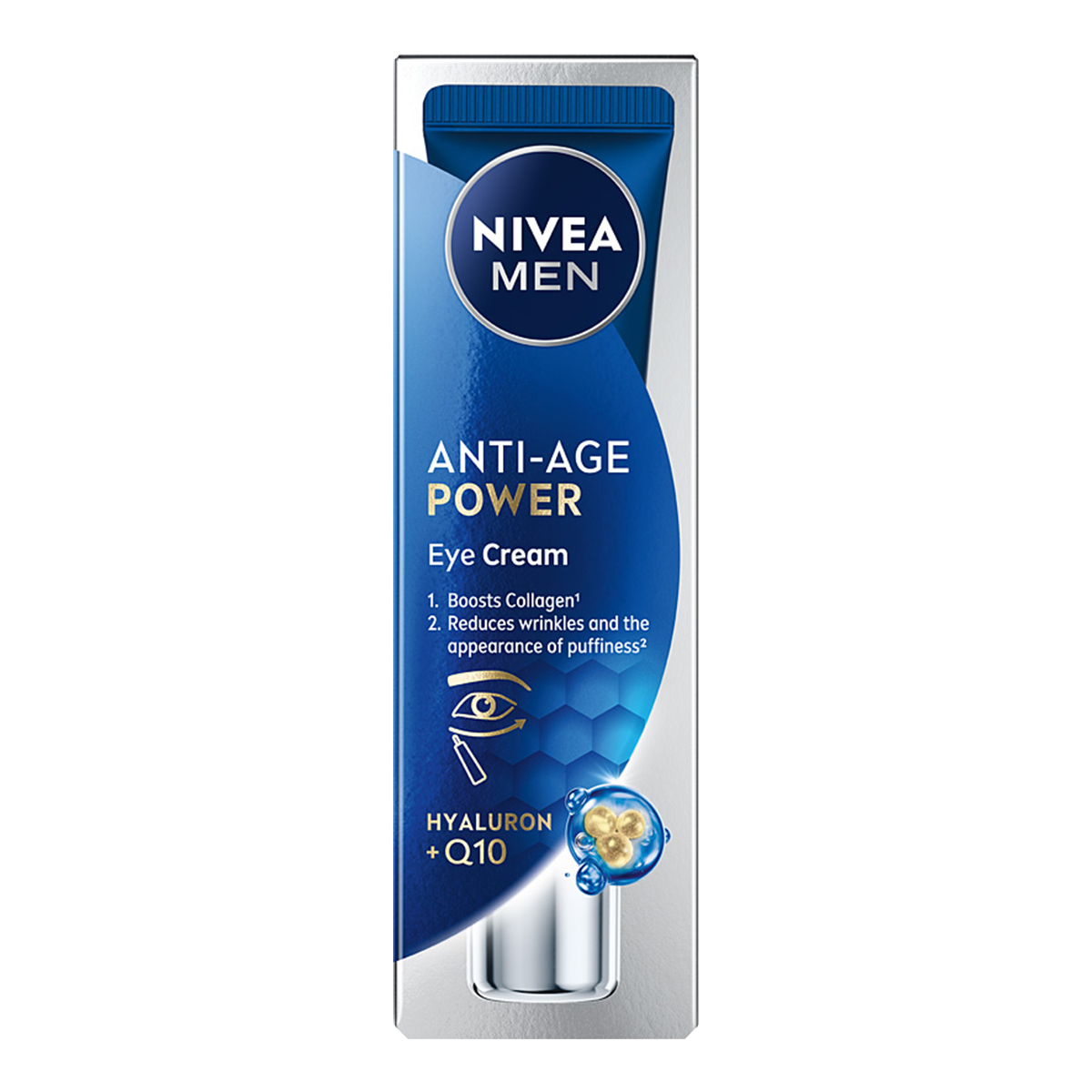 NIVEA MEN Hyaluron Przeciwzmarszkowy Krem pod Oczy 15ml