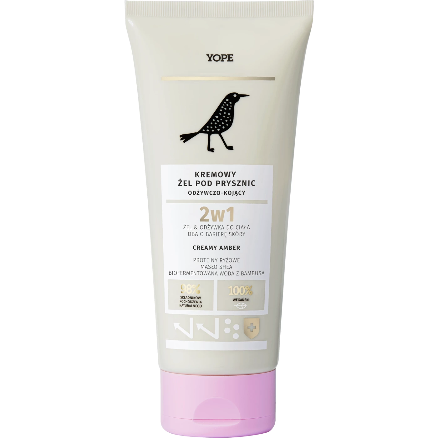 Yope Odżywczo-Kojący Żel pod Prysznic Creamy Amber 200ml