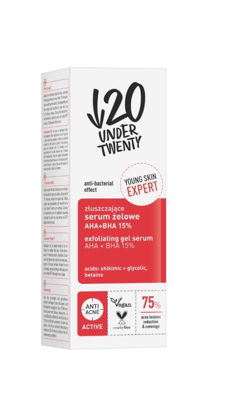 Under Twenty Active Złuszczające Serum Żelowe 30ml