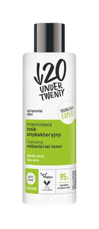 Under Twenty Cleanse Oczyszczający Tonik Antybakteryjny 200ml