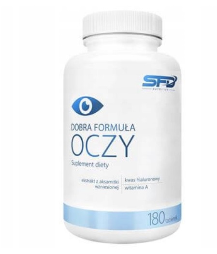 SFD Dobra Formuła Suplement Diety na Oczy 180 Tabletek