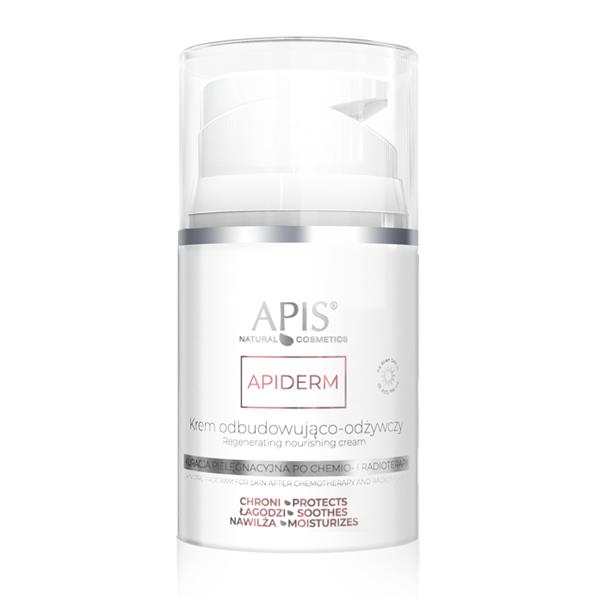 APIS Apiderm Krem Odbudowująco-Odżywczy SPF10 50ml