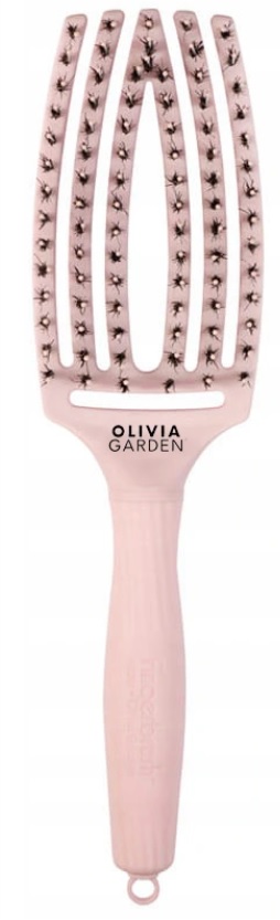 Olivia Garden Szczotka do Włosów Finger Brush Medium Pastel Pink
