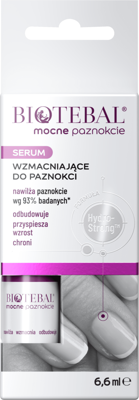 Biotebal Mocne Paznokcie Serum Wzmacniające do Paznokci 6,6ml