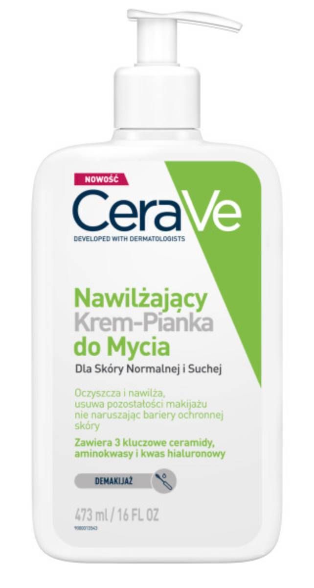 CeraVe Nawilżający Krem-Pianka do Mycia 473ml