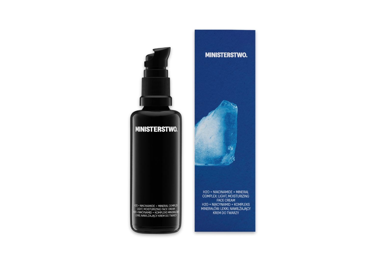 Ministerstwo Dobrego Mydła H2O + Niacynamid Nawilżający Krem do Twarzy 50ml