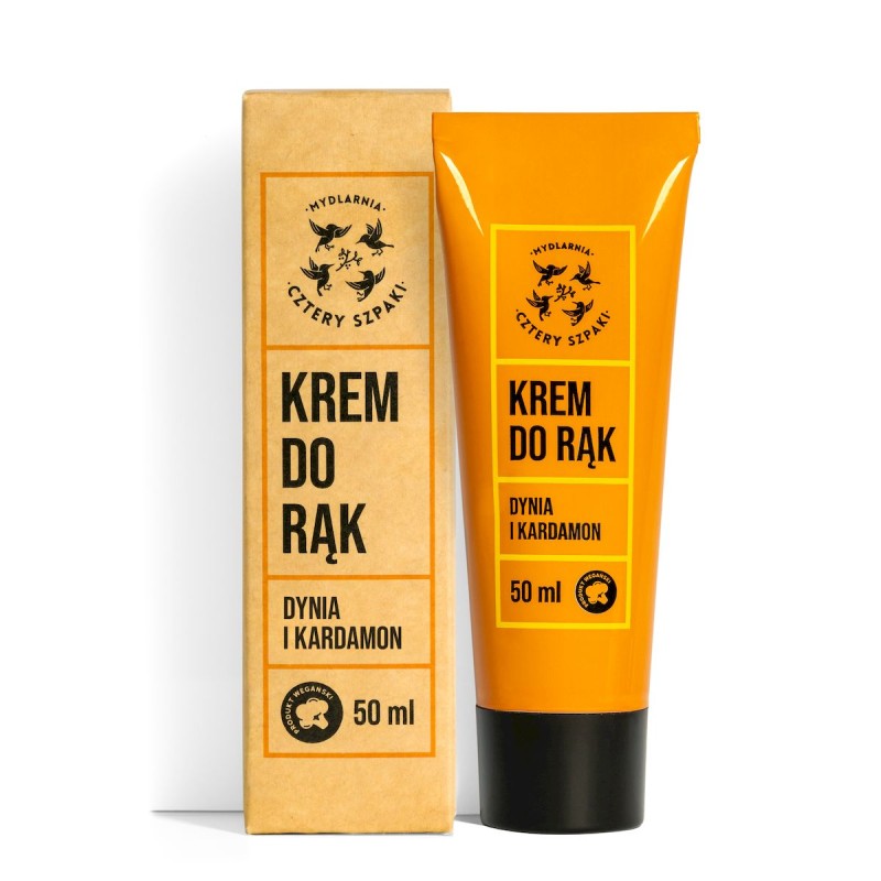 Mydlarnia Cztery Szpaki Krem do Rąk Dynia Kardamon 50ml