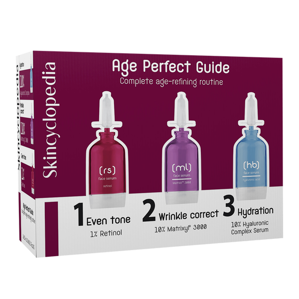 SkinCyclopedia Age Perfect Guide Kuracja Przeciwzmarszczkowa 3x15ml