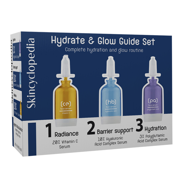 SkinCyclopedia Hydrate & Glow Kuracja do Twarzy 3x15ml
