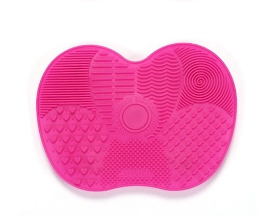 Lash Brow Silikonowa Mata Do Mycia Pędzli Duża Różowa