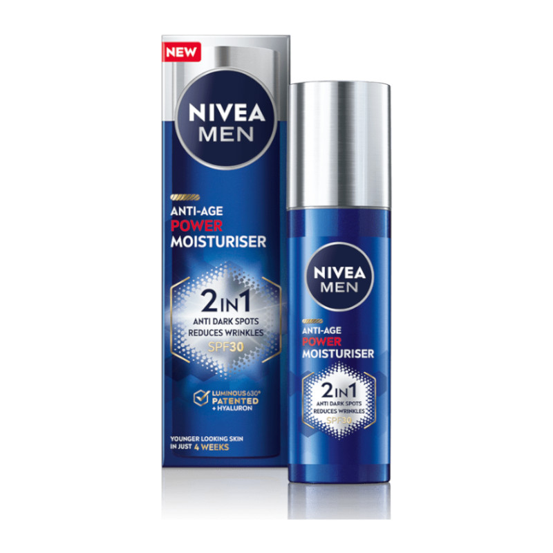MEN Anti-Age Power Moisturiser 2 in 1 Krem do Twarzy SPF30